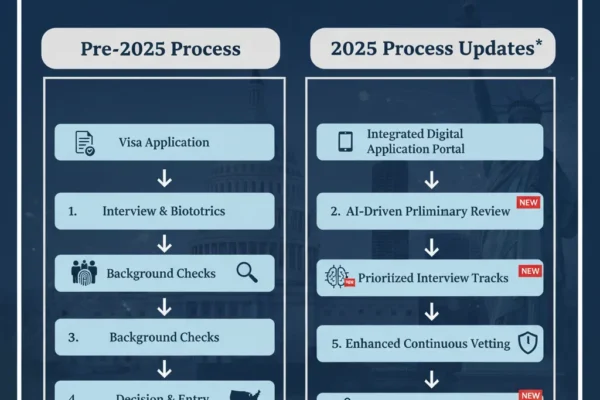 U.S. Immigration Process in 2025 : What Has Changed ?