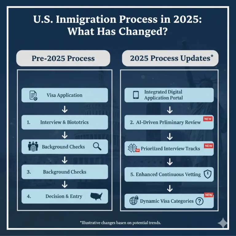 U.S. Immigration Process in 2025 : What Has Changed ?