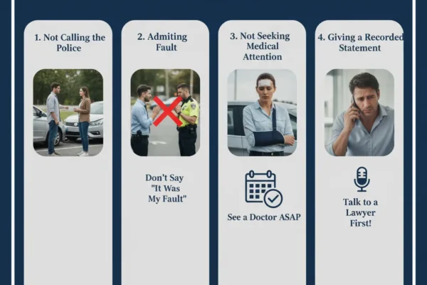 Common Mistakes People Make After a Car Accident and How to Avoid Them Common Mistakes People Make After a Car Accident and How to Avoid Them